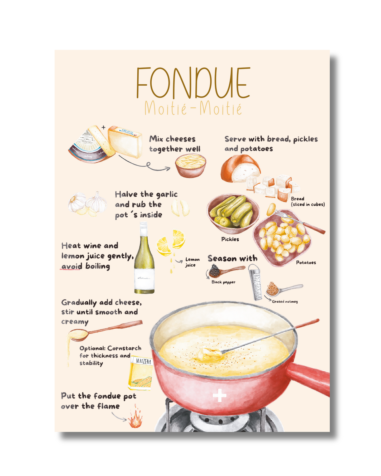 Fondue Classique – Rezept