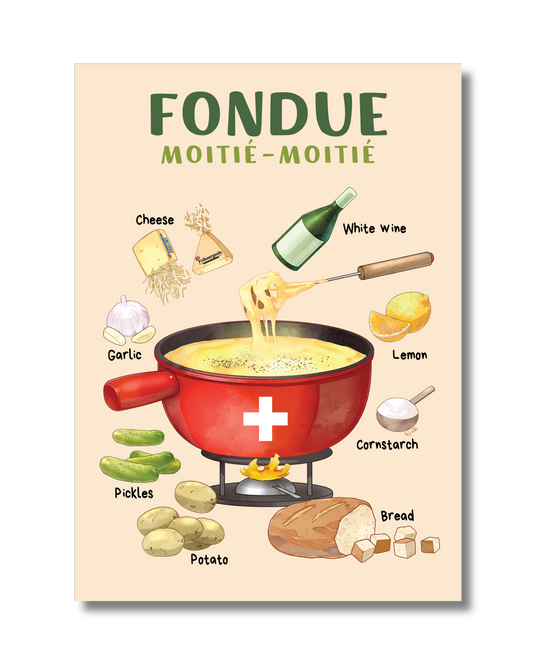 Fondue Chibite –  Zutaten