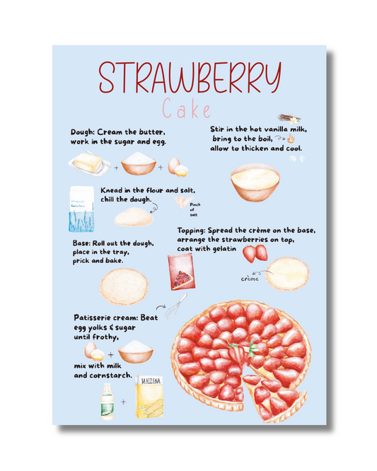 Erdbeerkuchen Classique – Rezept