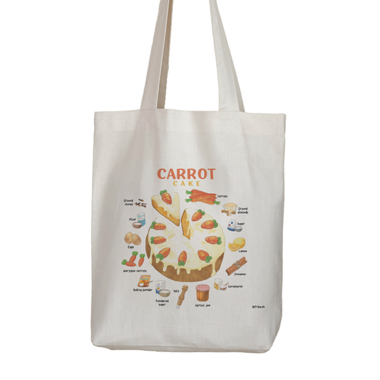 Bundle Tote Bag Rüeblikuchen mit Karte