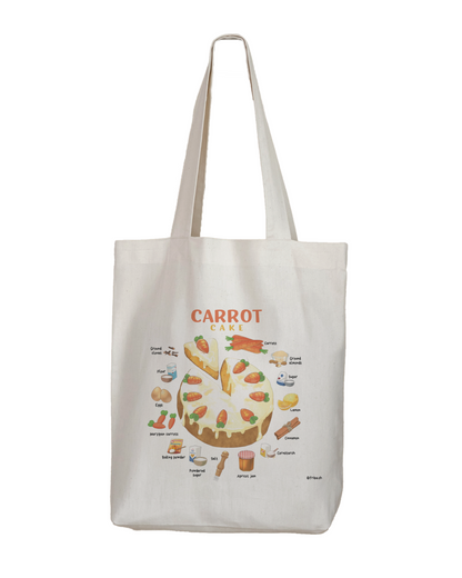 Strawberry Cake Chibite Tote Bag